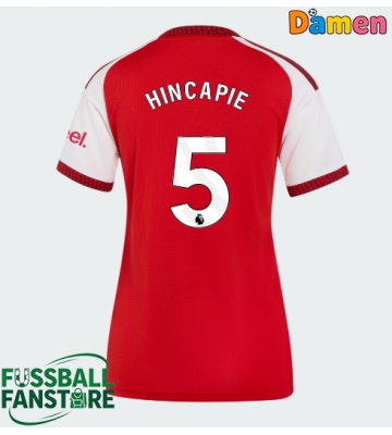 Arsenal Piero Hincapie #5 Replik Heimtrikot Damen 2026-27 Kurzarm